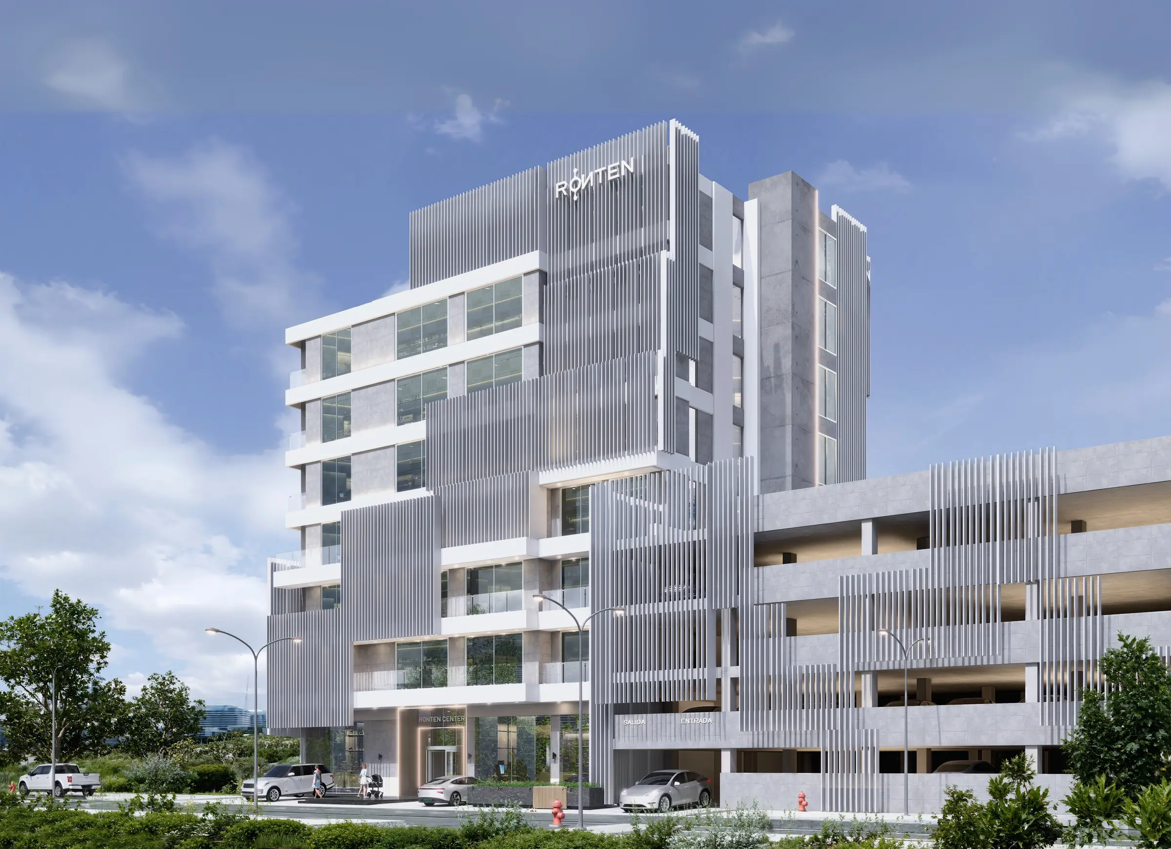 Rönten Medical Consulting Center, Torre A, de día