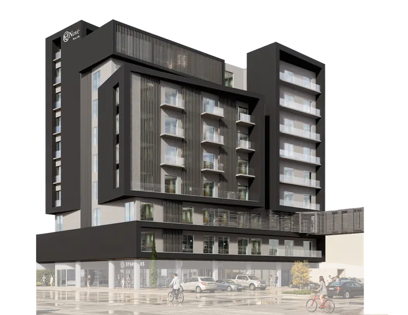 Ubicación de Loft en la torre: nivel 1 al nivel 8